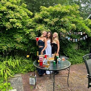 Free People Blue Two Piece Set